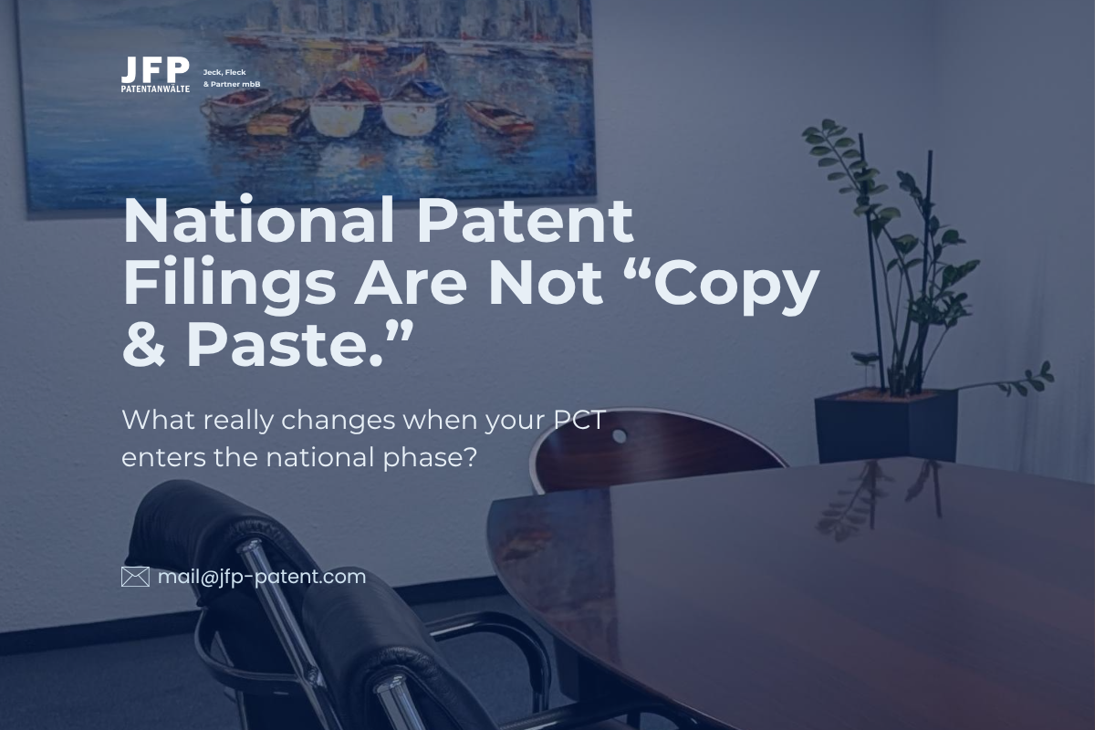 PCT National Phase: From Unified Filing to Jurisdiction-Specific Strategy